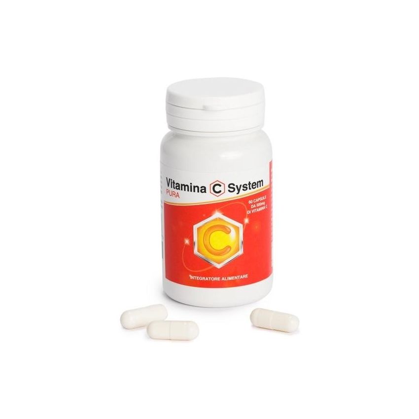 Vitamina C Pura in Sistema di 60 Capsule