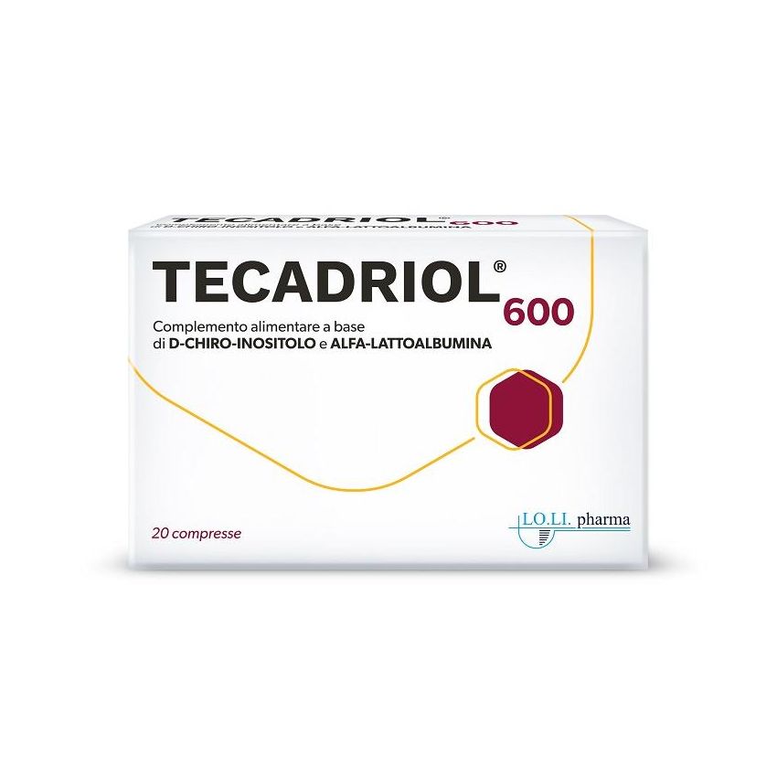 Tecadriol 600 - Confezione da 20 Compresse
