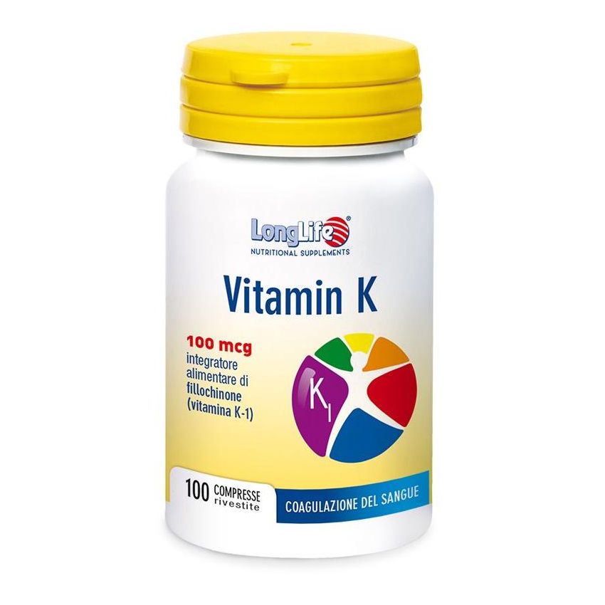 Longlife Vitamin K - 100 Compresse ad Azione Prolungata