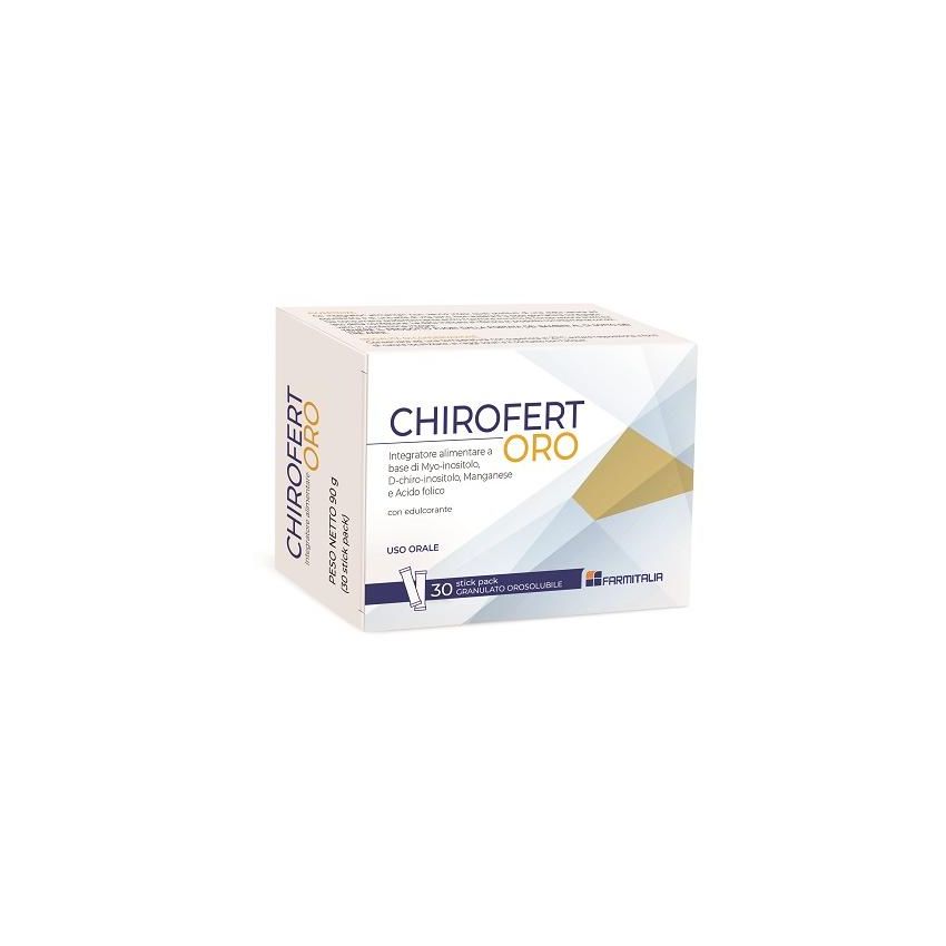 Pack da 30 Stick Orosolubili Chirofert Oro