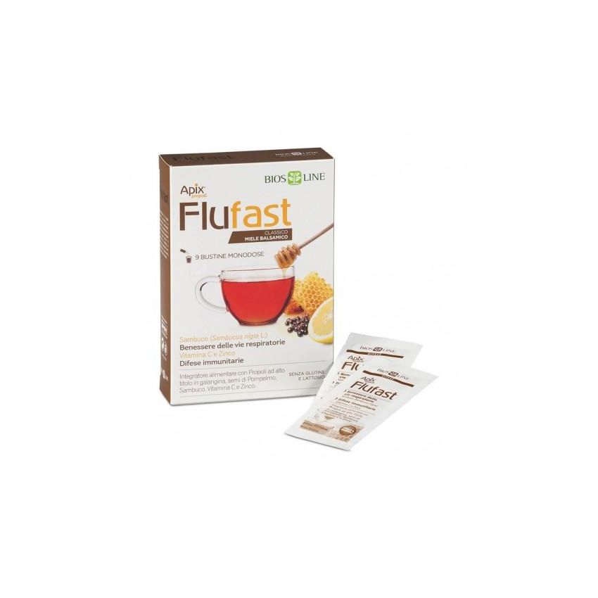 Flufast Apix Respiro Balsamico - Trattamento Respiratorio in 9 Buste