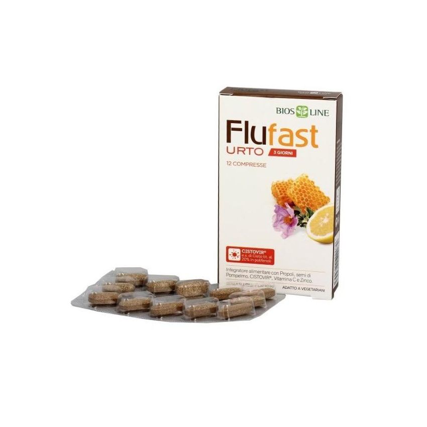 Flufast Apix Urto - Trattamento Intensivo 12 Compresse