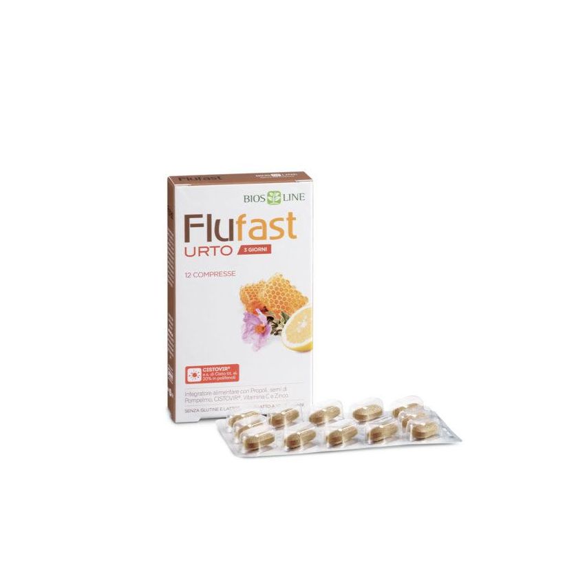 Flufast Apix Urto - Trattamento Intensivo 12 Compresse