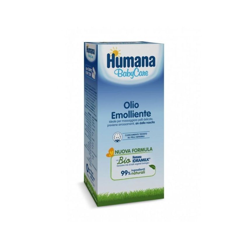 Olio Emolliente per Bambini Humana Baby Care, 250ml