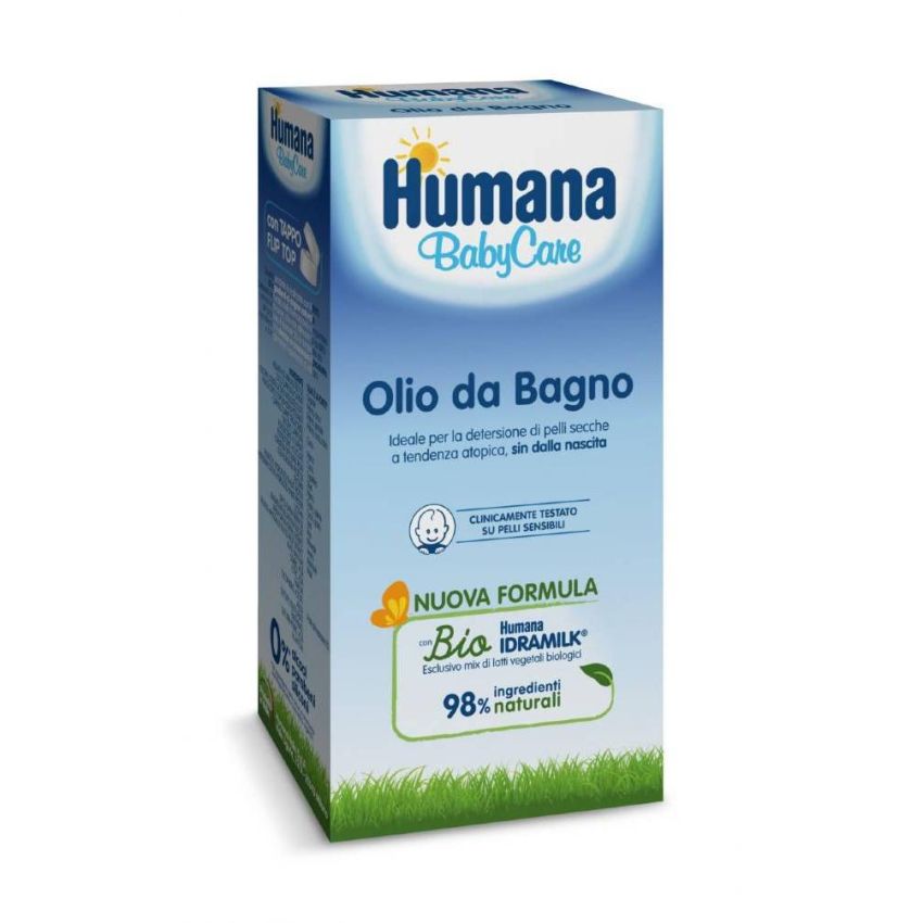Humana Baby Care - Olio da Bagno Ipoallergenico 200ml