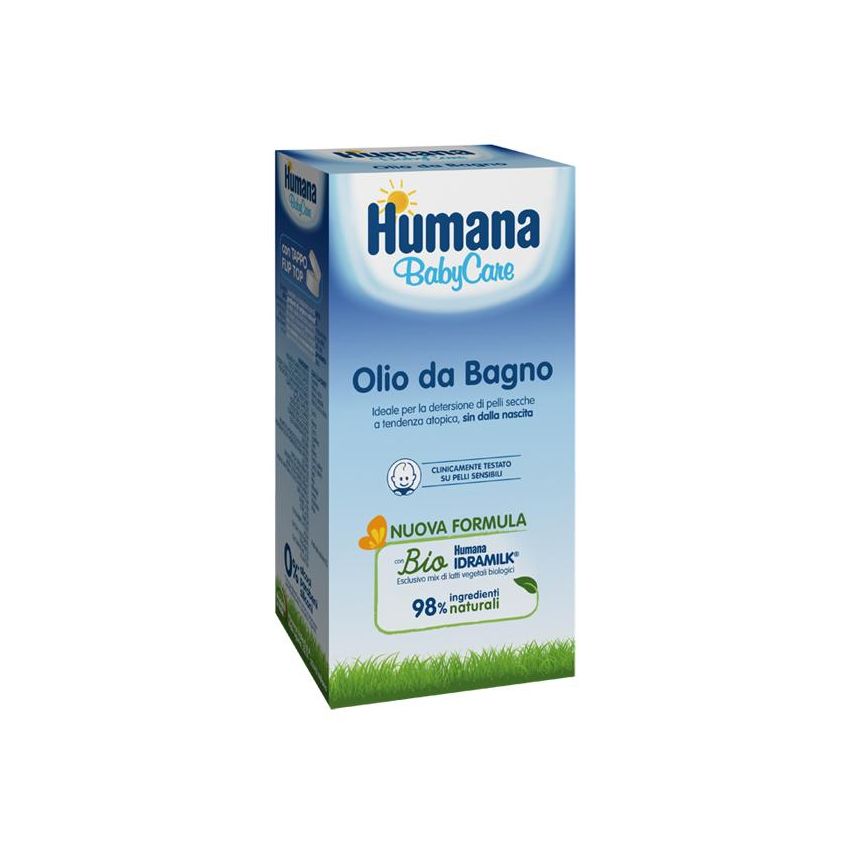 Humana Baby Care - Olio da Bagno Ipoallergenico 200ml