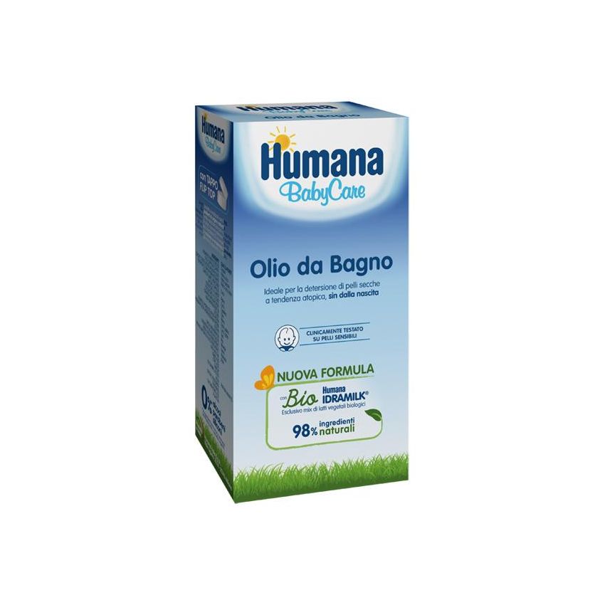 Humana Baby Care - Olio da Bagno Ipoallergenico 200ml