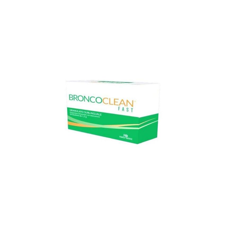 BroncoClean Veloci 24 Bustine per Sollievo Bronchiale