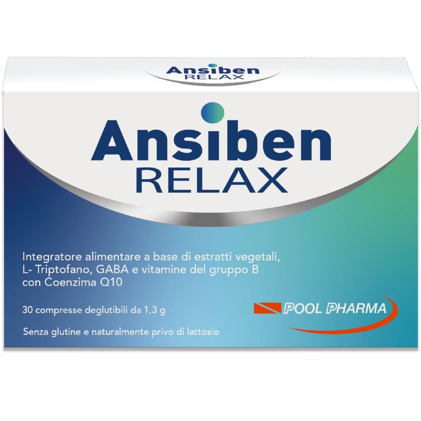 Ansiben Relax - Integratore di Benessere - 30 Compresse
