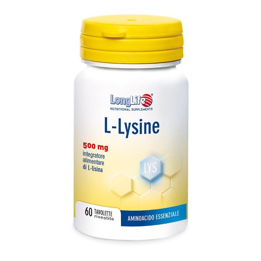 Longlife L-Lysine 500mg - 60 Compresse