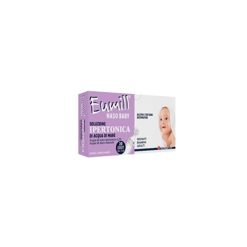 Eumill Baby Nasal Solution Ipertonica 20x5ml