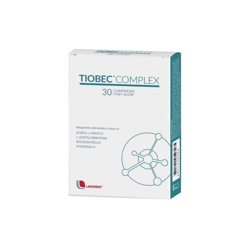 Tiobec Complex - Fast Slow Effetto 30 Compresse