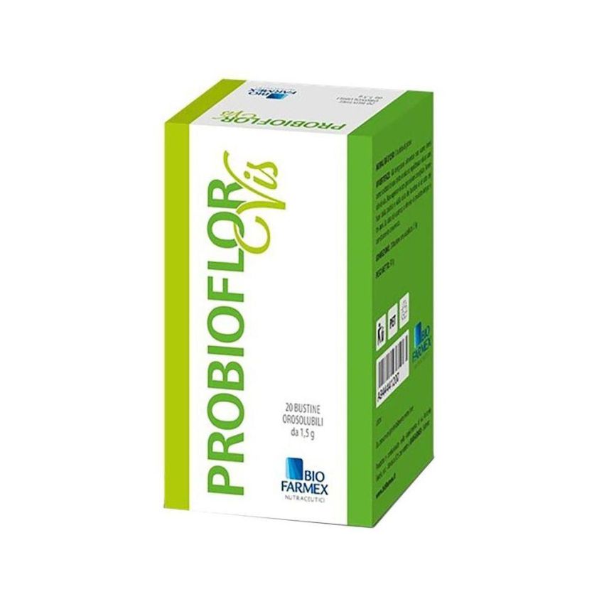 Probioflor Vis Probiotic Supplement - Pacchetto da 20 Bustine