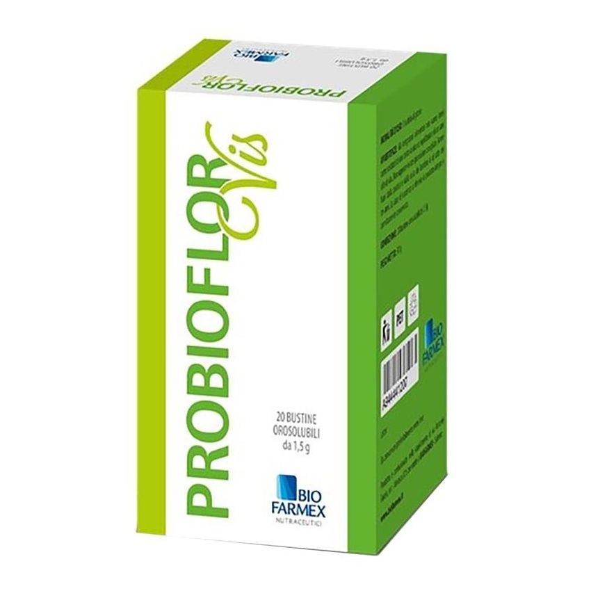 Probioflor Vis Probiotic Supplement - Pacchetto da 20 Bustine