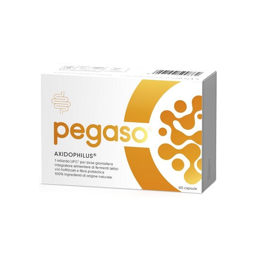 Pegaso Axidophilus Integratore Probiotico, 60 Capsule
