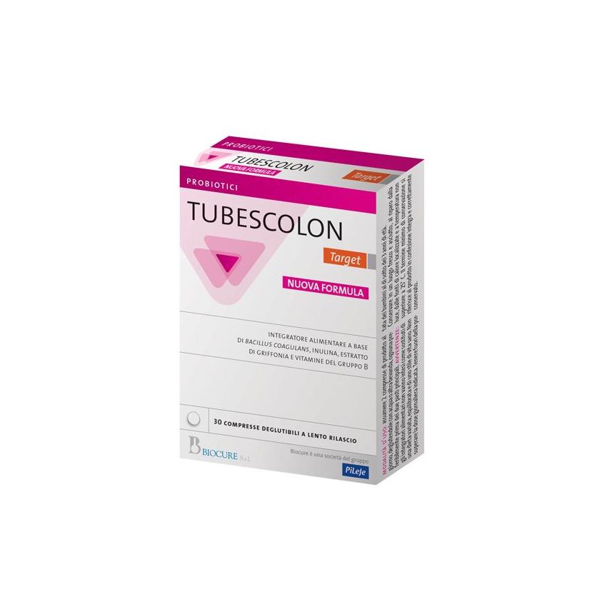 Target TubesColon: 30 Compresse per la Salute Digestiva