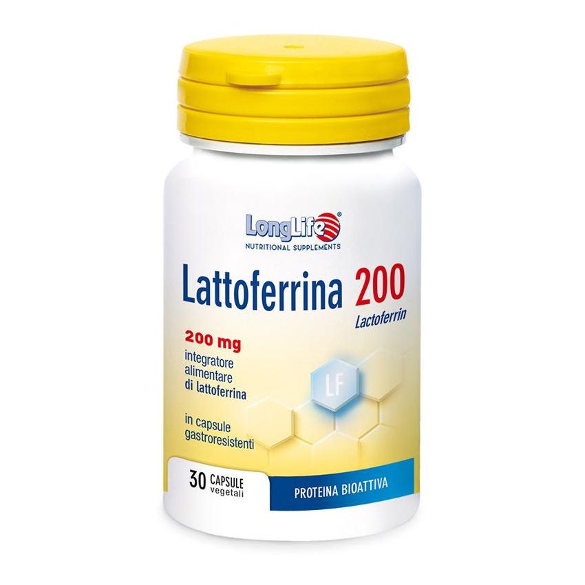 LongLife Lattoferrina 200 - 30 Capsule di Lunga Durata