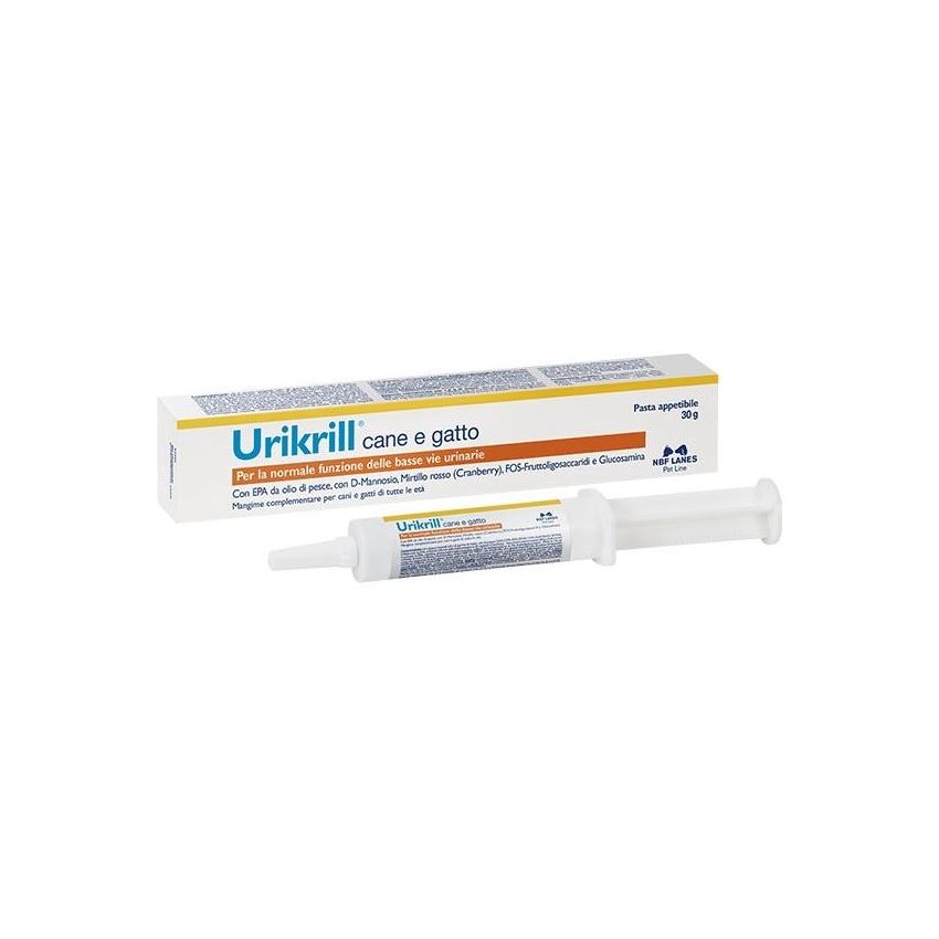 Pasta Complementare Urikrill Nbf Lanes per Cani e Gatti - 30g