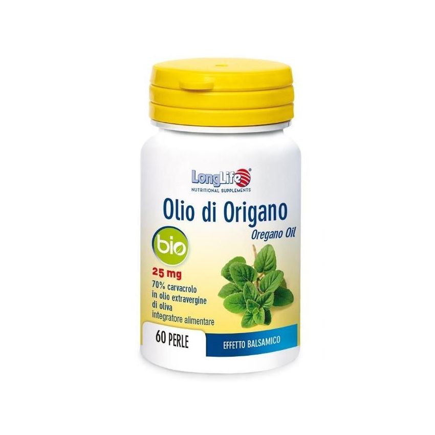 Olio di Origano Bio Longlife - 60 Perle