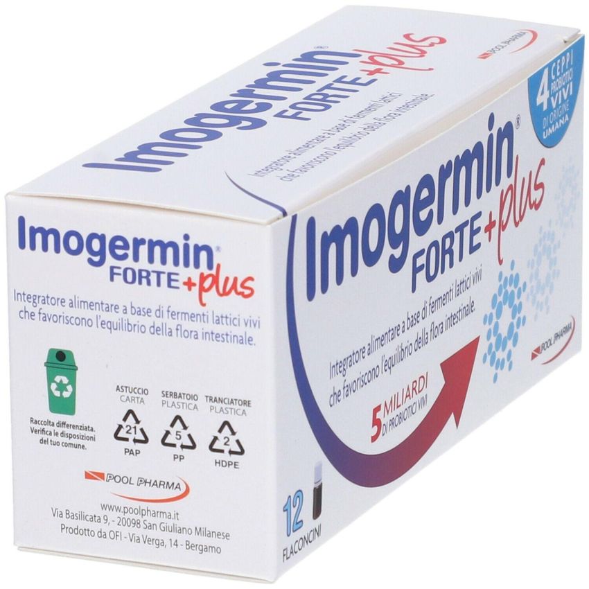 Imogermin Forte Plus - Confezione da 12 Flaconcini