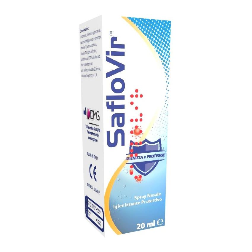 Saflovir Spray Nasale Protettivo Igienizzante - 20ml