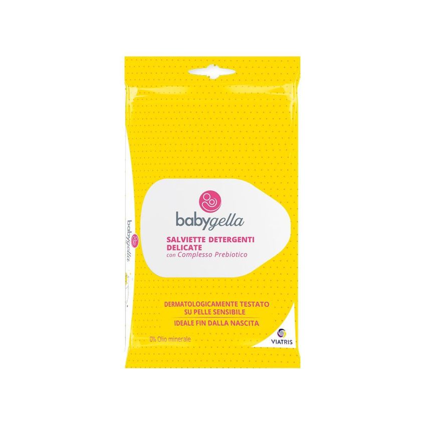 Babygella Salviette con Complesso Prebiotico - 15 Pezzi