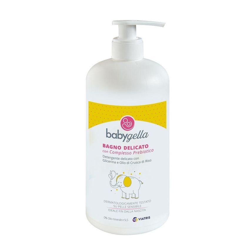 Babygella Delicate Bath con Complesso Prebiotico - 500ml
