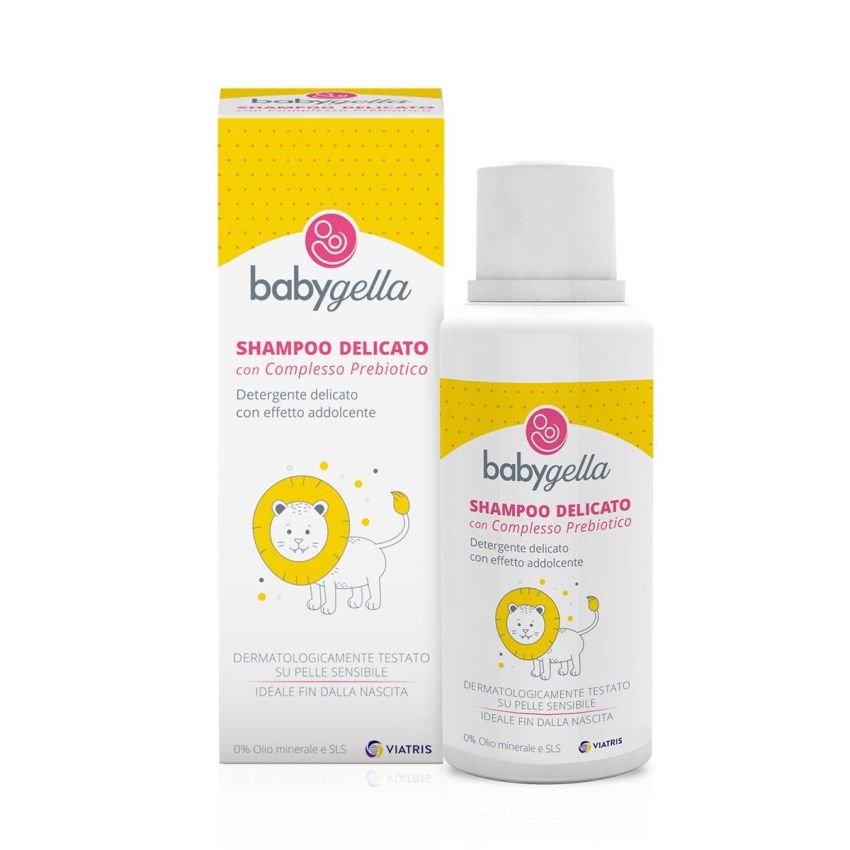 Shampoo Delicato Babygella con Complesso Prebiotico - 250ml
