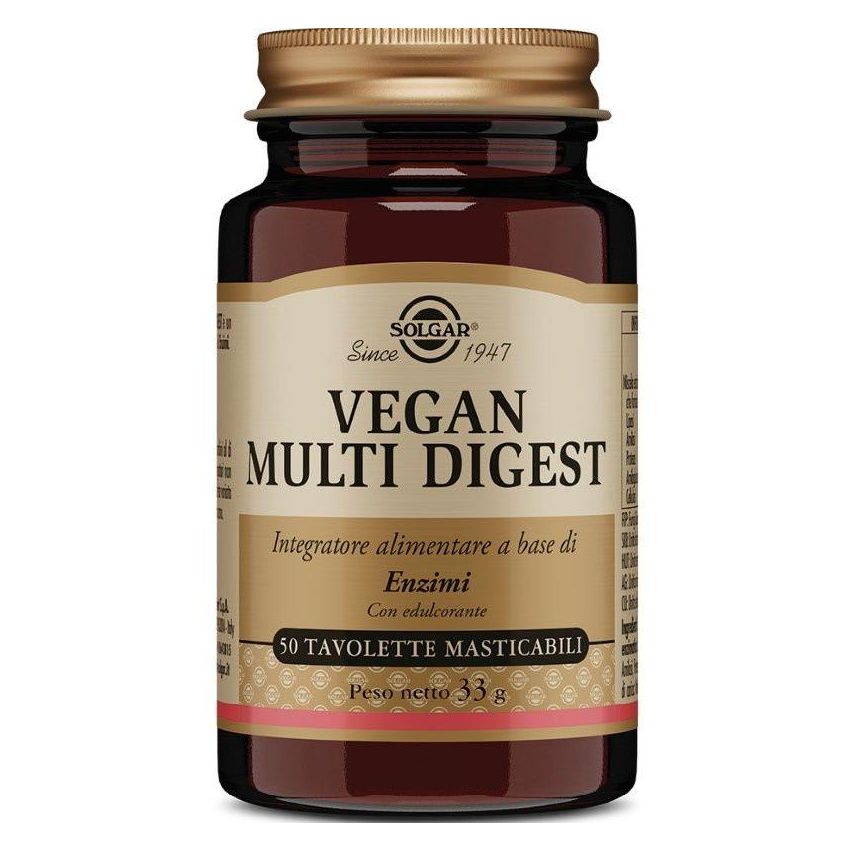 Vegan Multi Digest 50 Tavolette Masticabili