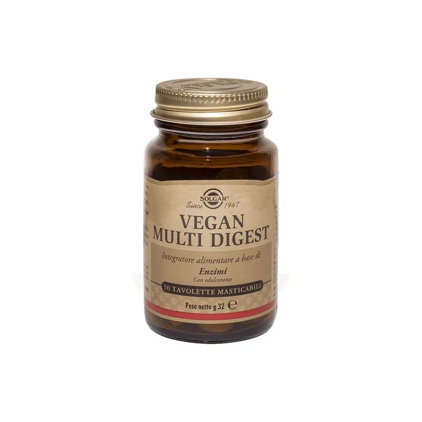 Vegan Multi Digest 50 Tavolette Masticabili