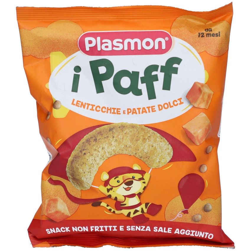 Plasmon Paff 15g: Pappa per Bambini a base di Lenticchie e Patate Dolci