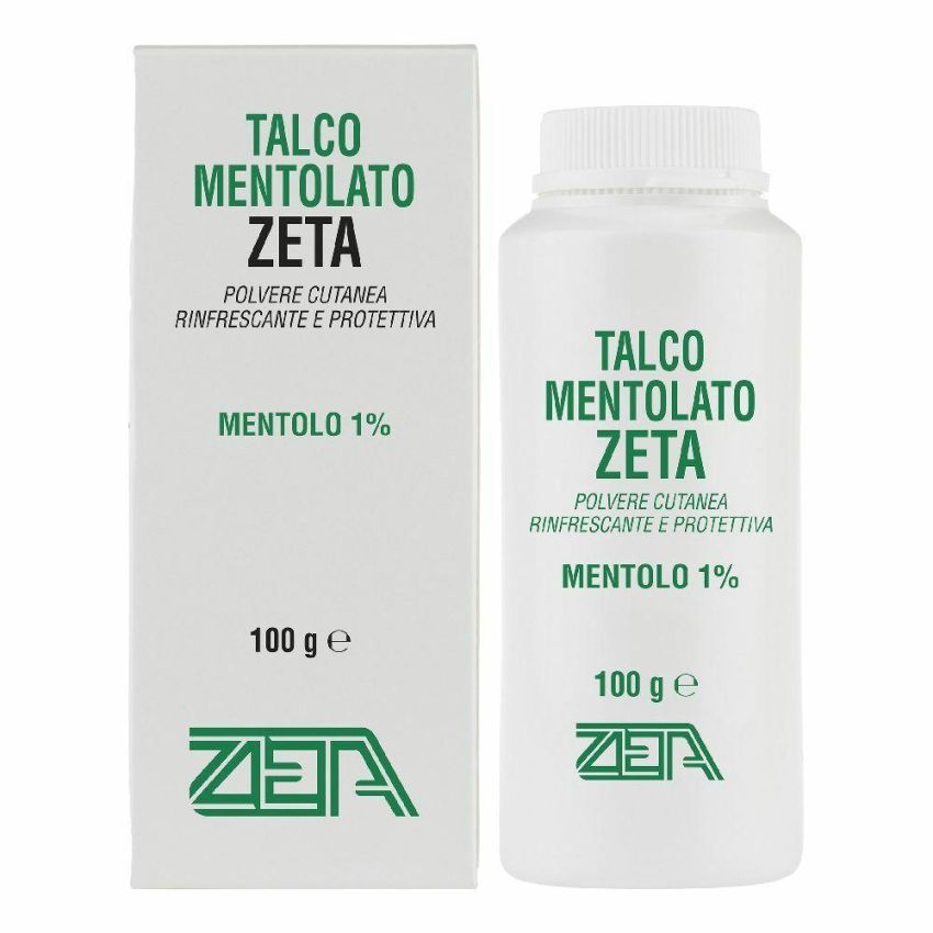 Zeta Talco Mentolato Rinfrescante 100g