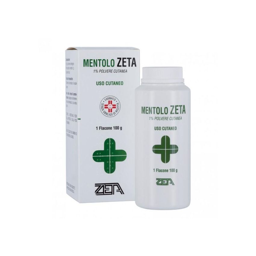 Zeta Talco Mentolato Rinfrescante 100g