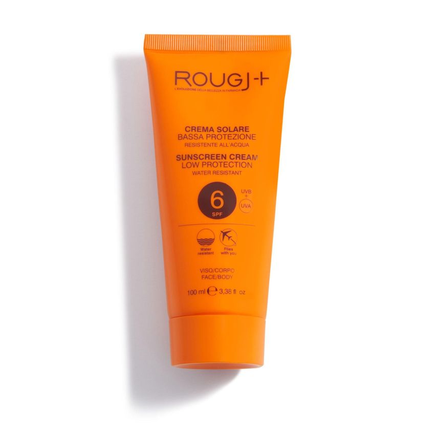 Rougj Crema Solare SPF6 per Corpo e Viso, 100ml