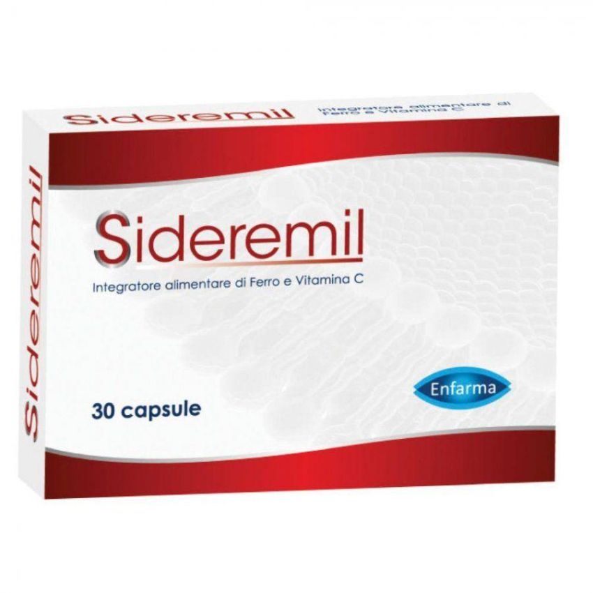 Sideremil - Integratore Ferroso da 30 Capsule