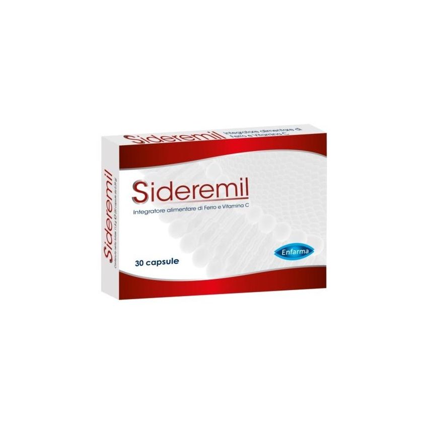 Sideremil - Integratore Ferroso da 30 Capsule