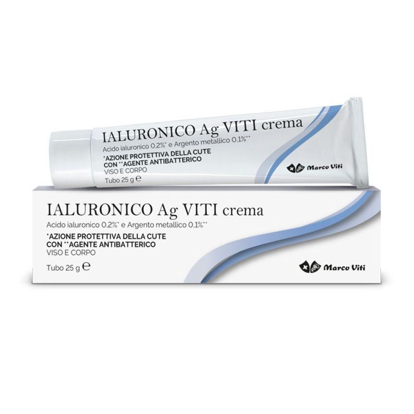 Marco Viti Crema Viso e Corpo Protettiva con Acido Ialuronico 25g