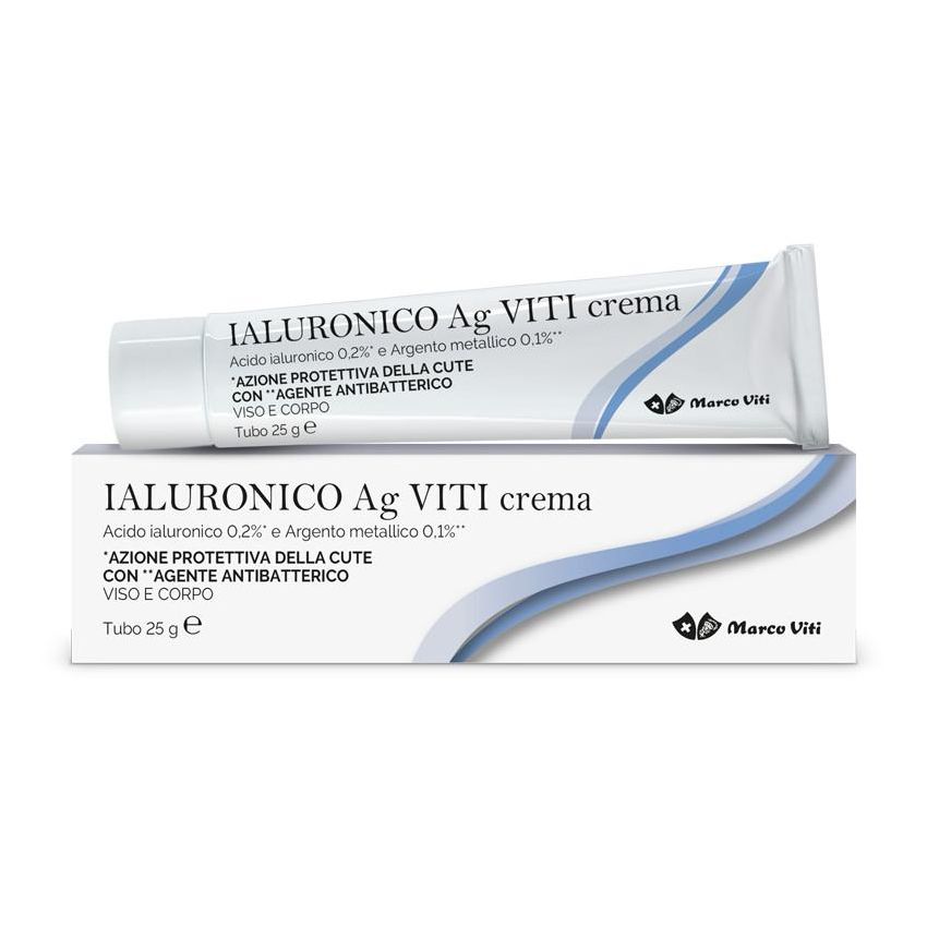 Marco Viti Crema Viso e Corpo Protettiva con Acido Ialuronico 25g