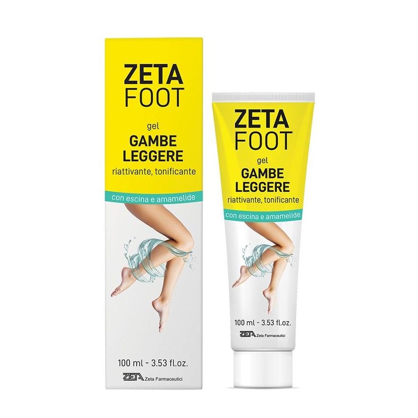 Gel Zeta per Gambe Leggere - 100ml