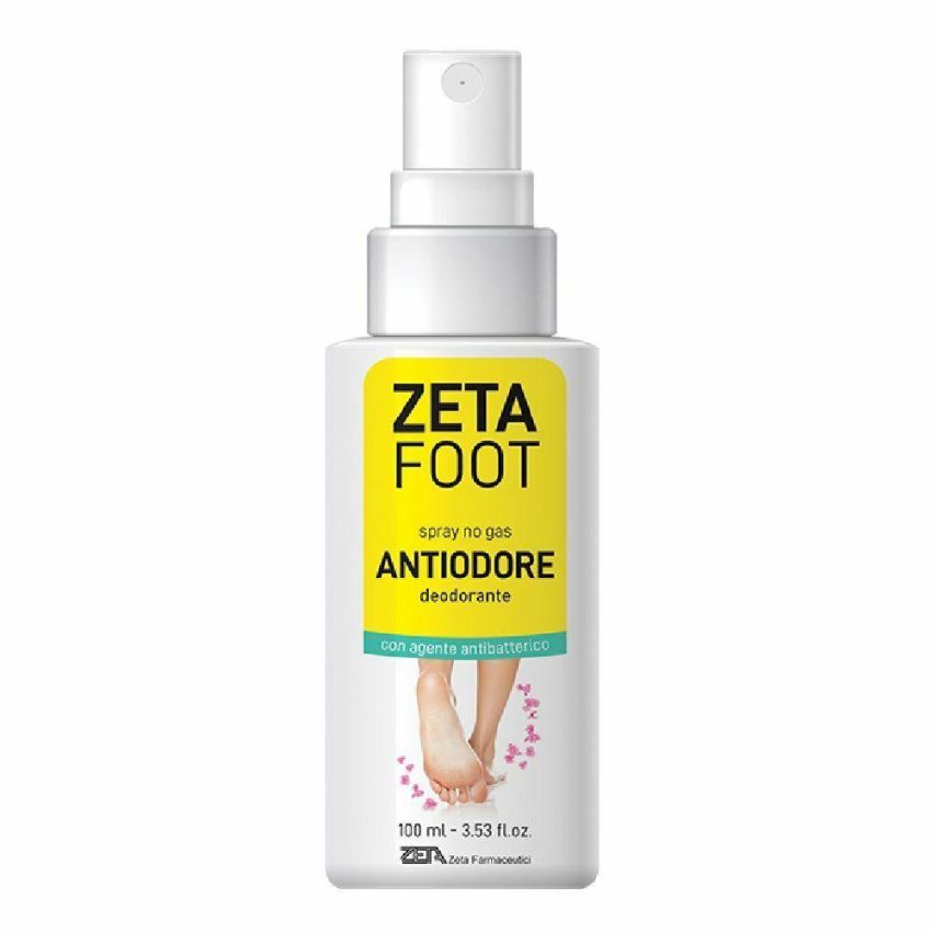 Zeta Antiodore Spray Piedi Senza Gas, 100ml