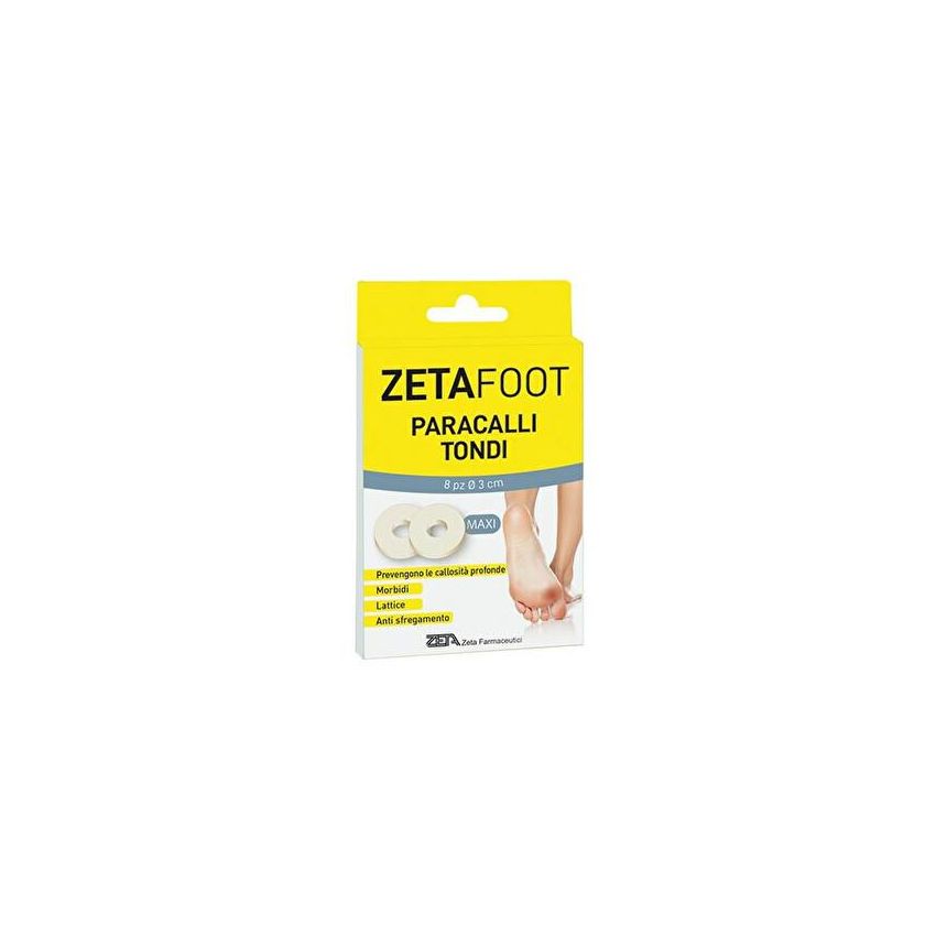 Zeta Foot - Paracalli Grandi Tondi in Lattice, 8 Pezzi