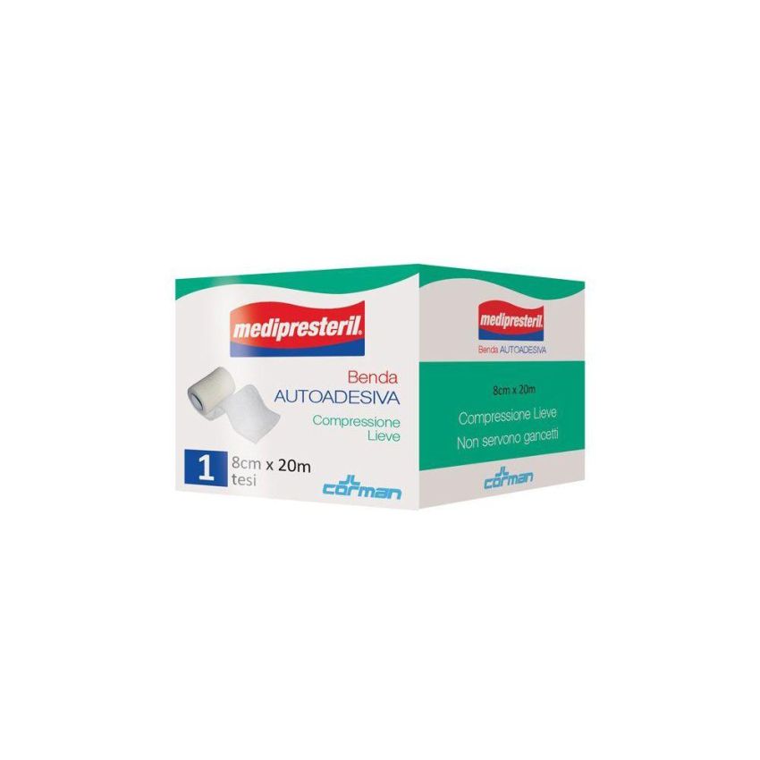 MediPreSteril Benda Autoadesiva Sterile 8cm x 20m