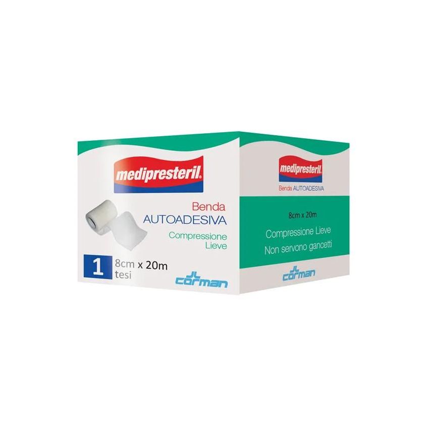 MediPreSteril Benda Autoadesiva Sterile 8cm x 20m