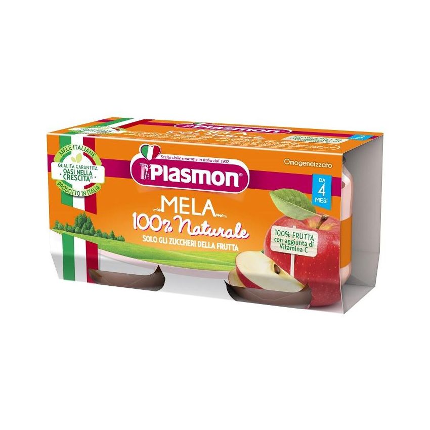 Omogeneizzato di Mela Plasmon - Confezione Doppia da 80g