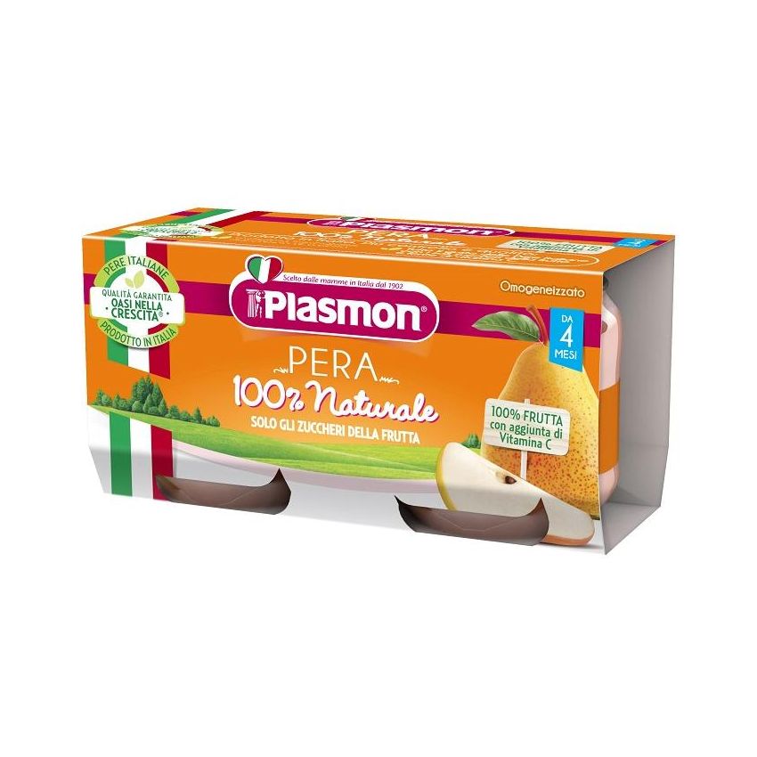 Omogeneizzato di Pera Plasmon, Confezione da 2x80g