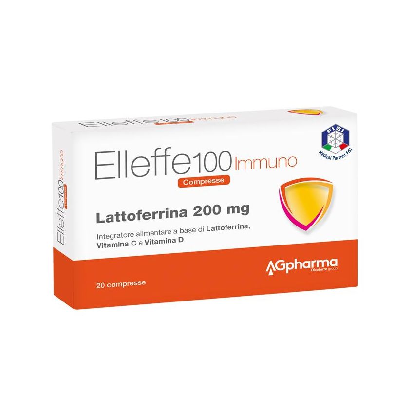 Elleffe 100 Immuno - Potenziatore del Sistema Immunitario - 20 Compresse