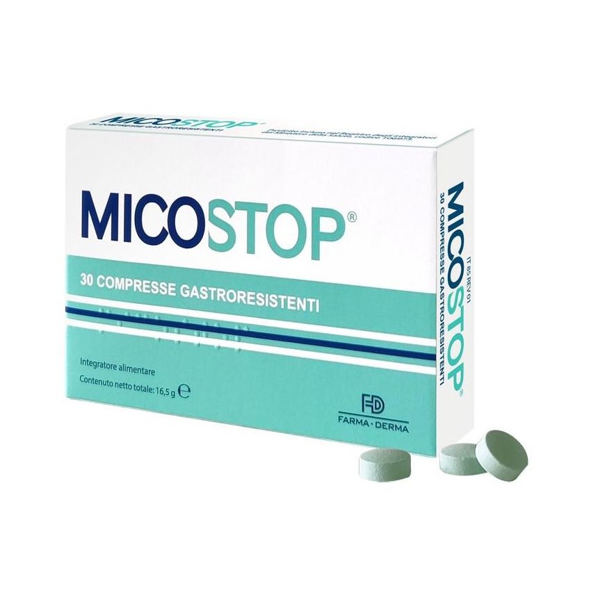 Micostop - Trattamento Antifungino in Compresse, 30 Pezzi