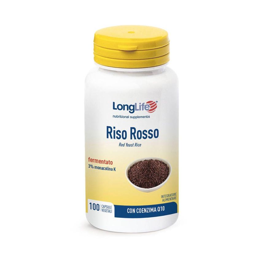 Riso Rosso Longlife - 100 Capsule Vegetali