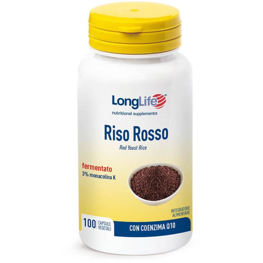 Riso Rosso Longlife - 100 Capsule Vegetali