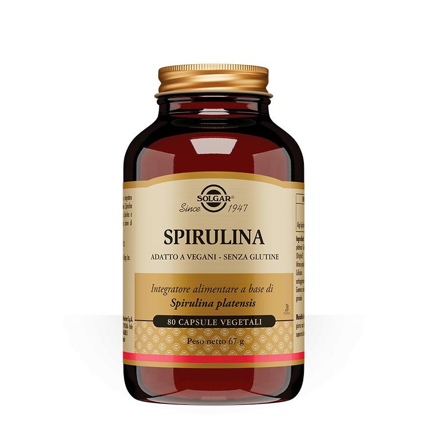 Spirulina in 80 Capsule Vegetali